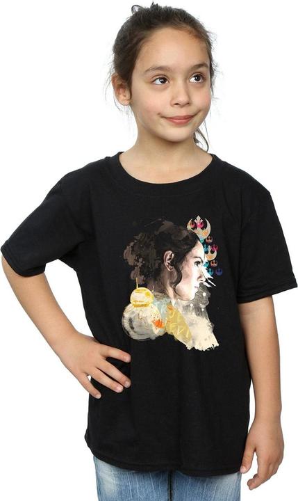 Immagine prodotto Star Wars Rey Collage Maglietta Ragazze (104)
