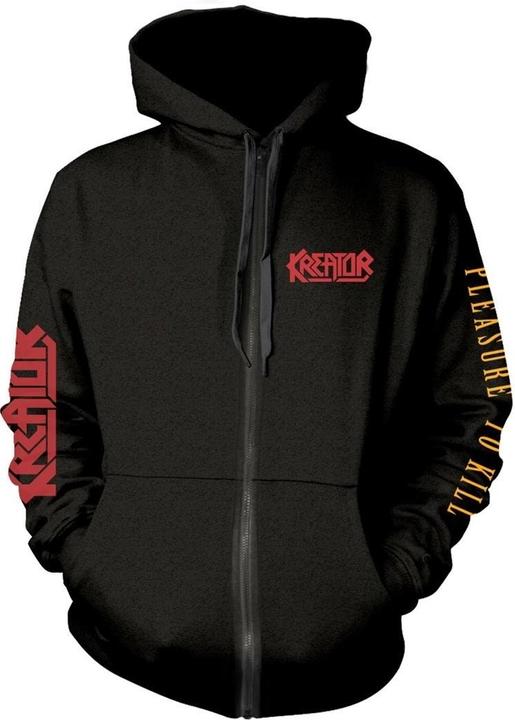 Produktbild Kreator Pleasure To Kill Hoodie mit durchgehendem Reissverschluss (M)
