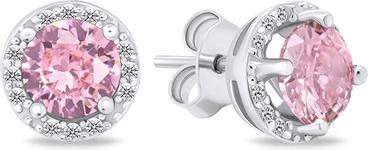 Produktbild Brilio Silver - Sparkling silver earrings with zircons EA601WP