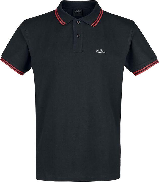 Atticus Poloshirt Mit kontrastfarbenen Streifen