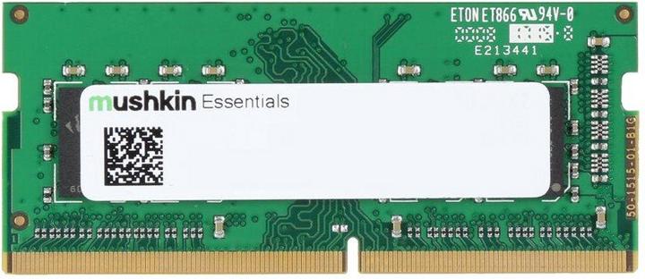 Produktbild Mushkin DDR4 -32 GB - 3200 - CL - 22 - Dual Kit, RAM (MES4S320NF16GX2, Essentials) (2 x 16GB, 3200 MHz, DDR4-RAM, SO-DIMM)
