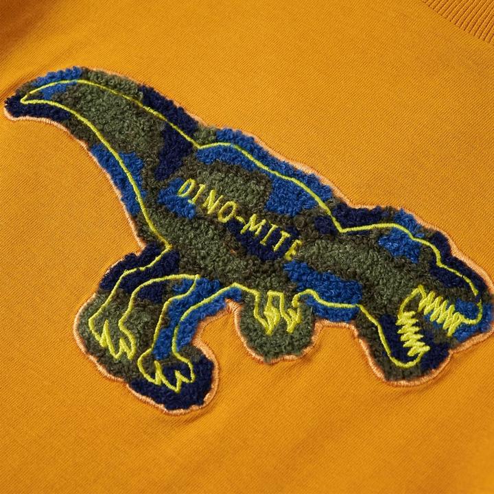 Produktbild VidaXL Kinder-Langarmshirt Ocker 116,Material: 100 (116)