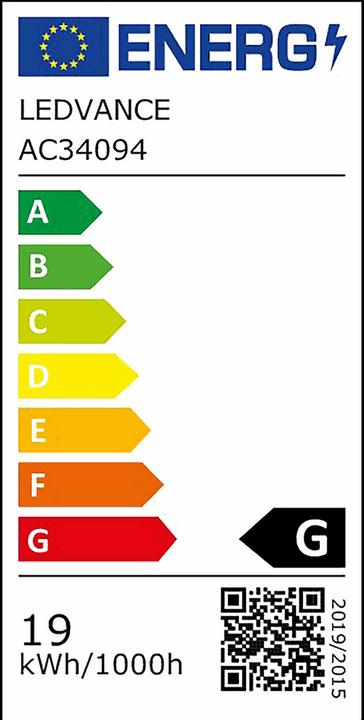 Energie-Label Osram Leuchtstofflampe (G13, 18 W, 1350 lm, 1 x, G)