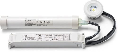 Image du produit Esylux Luminaire de secours à LED ELH O LED SC FM blanc