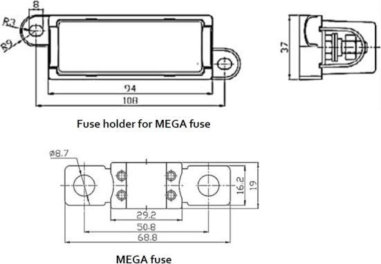 Image du produit Victron Energy Porte-fusible (Matériel de montage du système solaire)