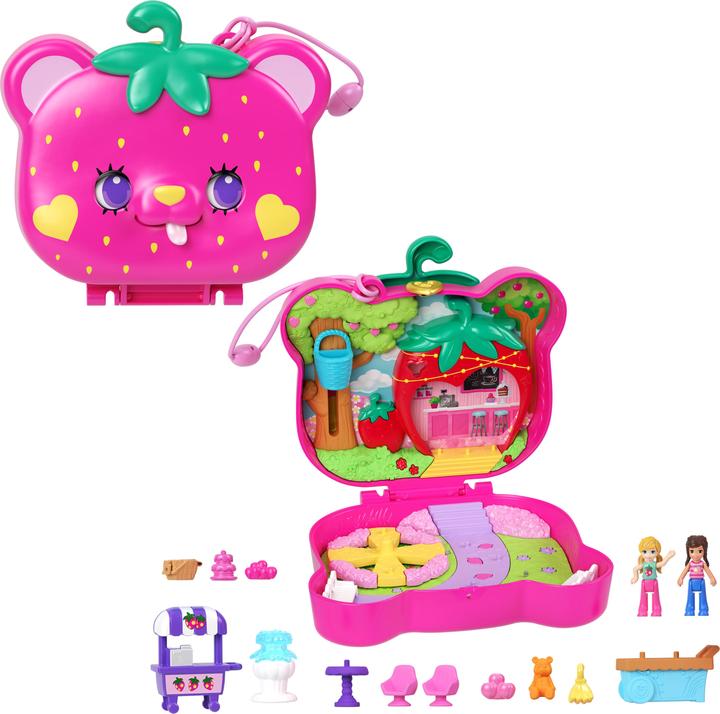 Polly Pocket Straw-Beary Patch