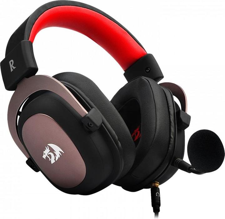 Image du produit Redragon H510 Zeus Casque filaire de jeu USB Type-A Noir, Rose, Rouge (Filaire)