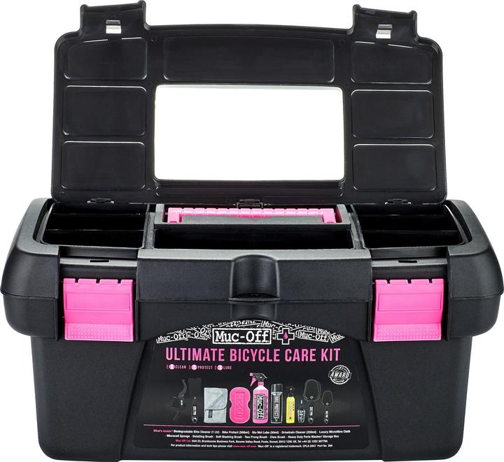 Actual product image Muc-Off Ultimate Bicycle Kit (1800 ml, Bicycle cleaner, Chain cleaner, Universal Lubricant, Sponge, Care set)