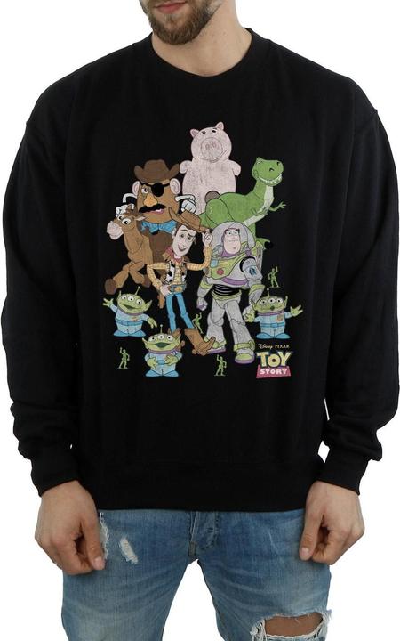 Actual product image Toy Story Mens Group Sweatshirt (XL)