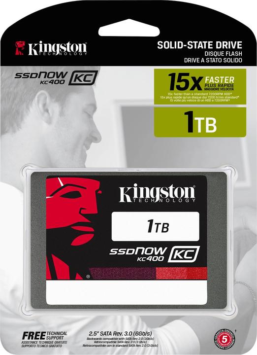 Immagine prodotto Kingston Kc400 (1000 GB, 2.5")
