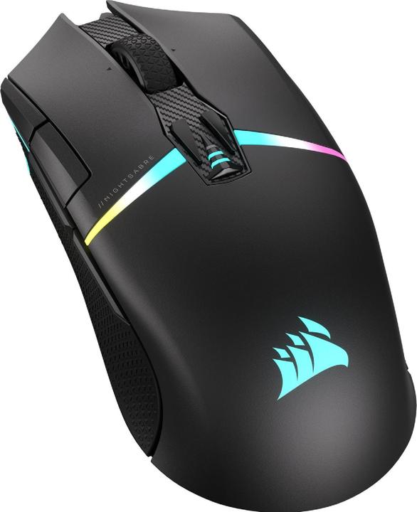 Produktbild Corsair Nightsabre (Kabelgebunden, Kabellos)