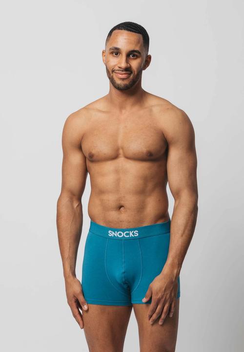 Produktbild Snocks Boxershorts mit Streifen (S, 6er Pack)