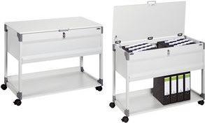 Actual product image Durable Suspension file trolley with lid (87 x 73 x 43 cm)