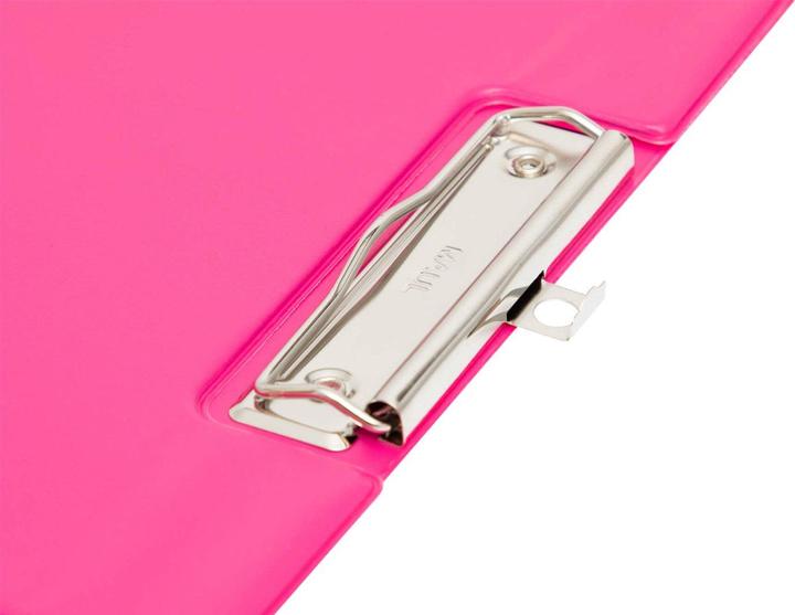 Actual product image Maul Clipboard folder with foil cover, DIN A4, pink (21 x 29.5 cm)