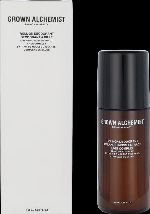 Productafbeelding Grown Alchemist BODY "Roll-On Deodorant" IJslands Mos Extract, Salie Complex - Unisex (Rol op, 50 ml)