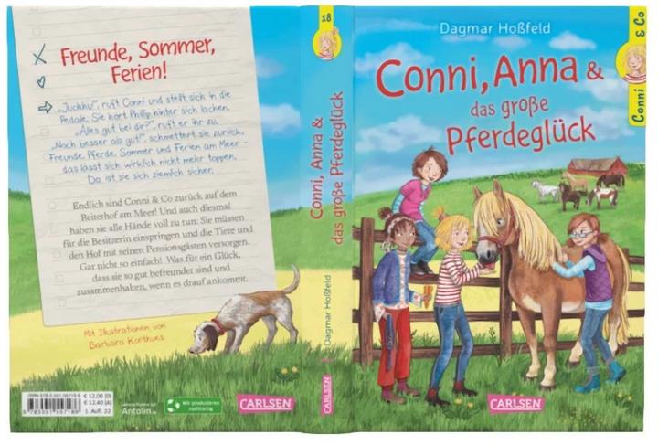 Immagine prodotto Conni & Co 18: Conni, Anna e la grande fortuna del cavallo (Dagmar Hossfeld, Barbara Korthues, Tedesco)