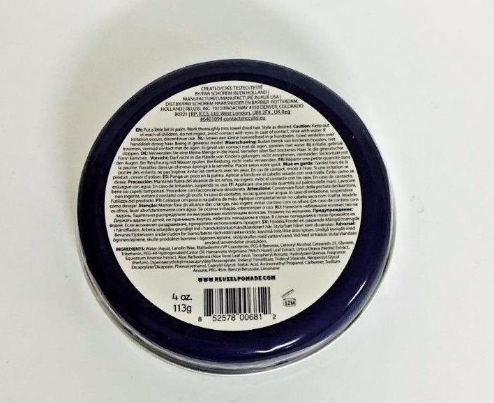 Actual product image Reuzel Fiber (Hair cream)