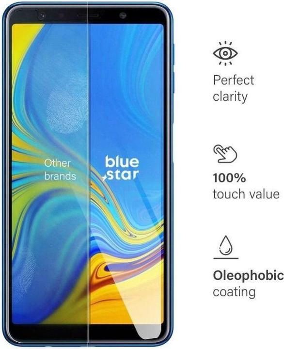 Actual product image BlueStar Tempered Glass (1 Piece, Samsung Galaxy A7 (2018))