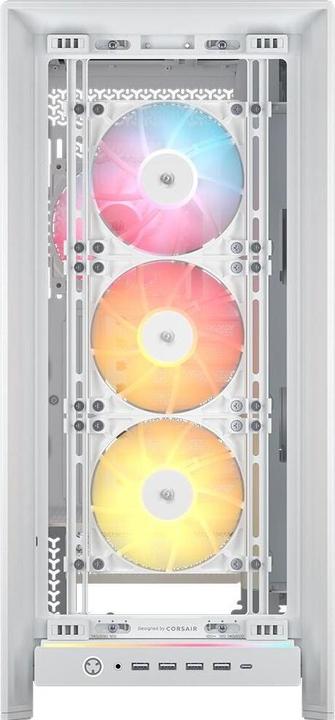 Actual product image Corsair PC-Gehäuse 5000D RS ARGB Weiss, Unterstützte (E-ATX, Mini-ITX, ATX, mATX)