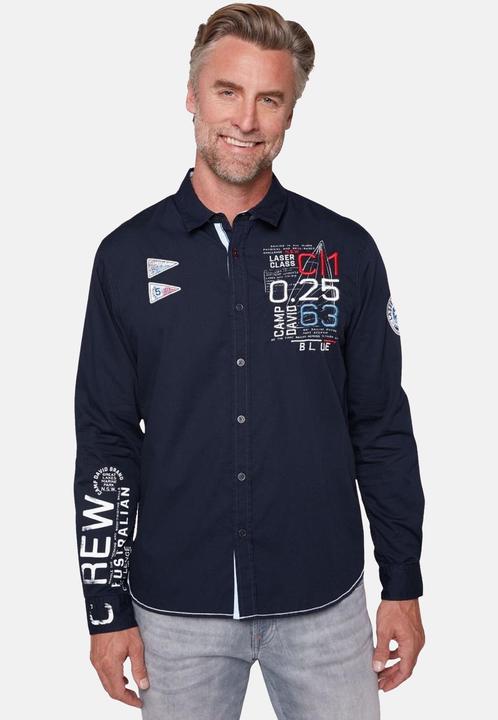 Actual product image Camp David Laser Sailing long sleeve shirt (M)