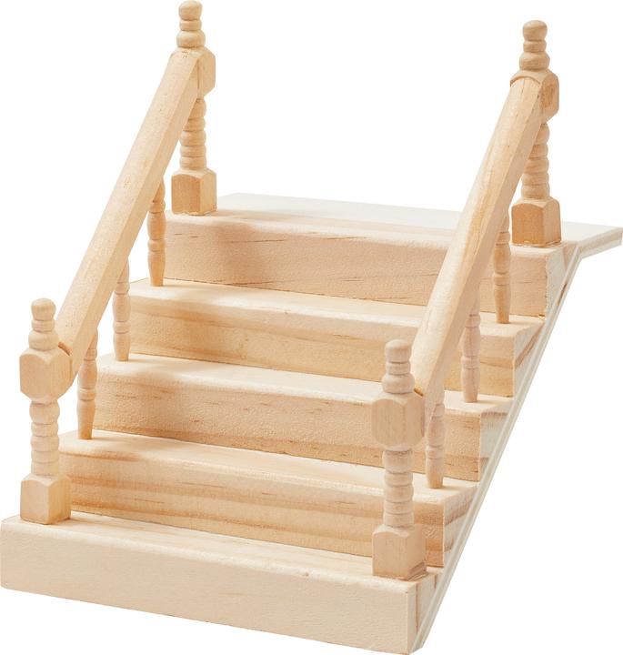Actual product image Hobby Fun Mini utensils Stairs with handrail