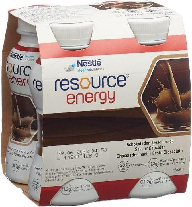 Produktbild Resource Energy Schokolade (Schokolade, 4 Stk., 988 g)