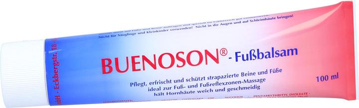 Actual product image Buenoson Foot balm keeps calluses soft and supple, 100 g cream (Foot bath)