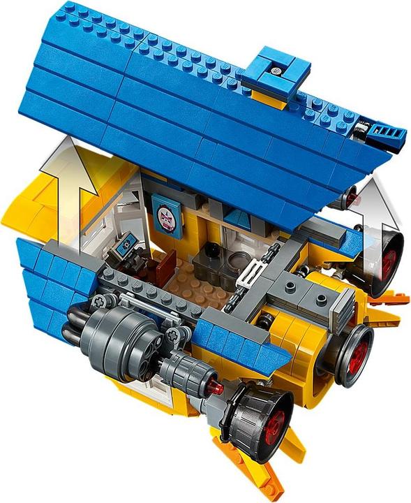 Actual product image LEGO Emmet's Dream House/Rescue Rocket (70831)