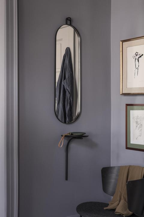 Image du produit Ferm Living Miroir ovale Poise (28 x 99 cm)