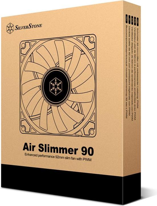 Produktbild Silverstone Air Slimmer SST-AS90B Slim-Lüfter (92 mm, 1 x)