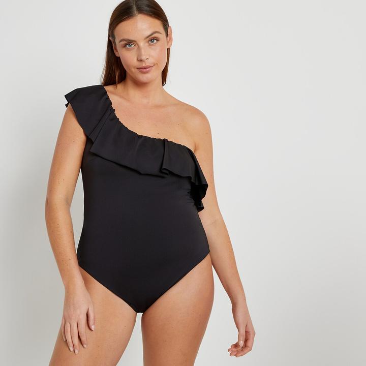 La Redoute Collections Badeanzug in asymmetrischer Form