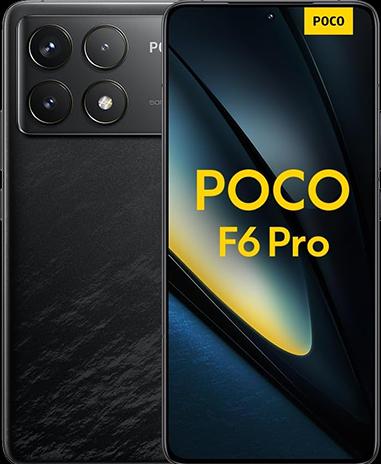 Productafbeelding Xiaomi Poco F6 Pro 256GB Zwart (256 GB, Black, 262.60", Dubbele SIM, 50 Mpx, 5G)