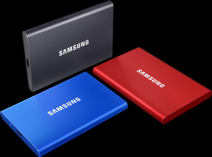 Image du produit Samsung Portable T7 Blue (500 Go)