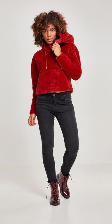 Actual product image Urban Classics Ladies Oversize Short Teddy Hoody (S)