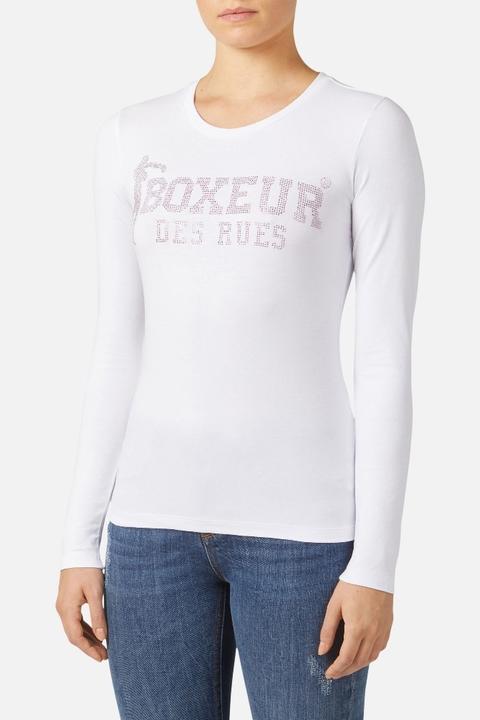 Boxeur des Rues Lady Strass Logo T-Shirt