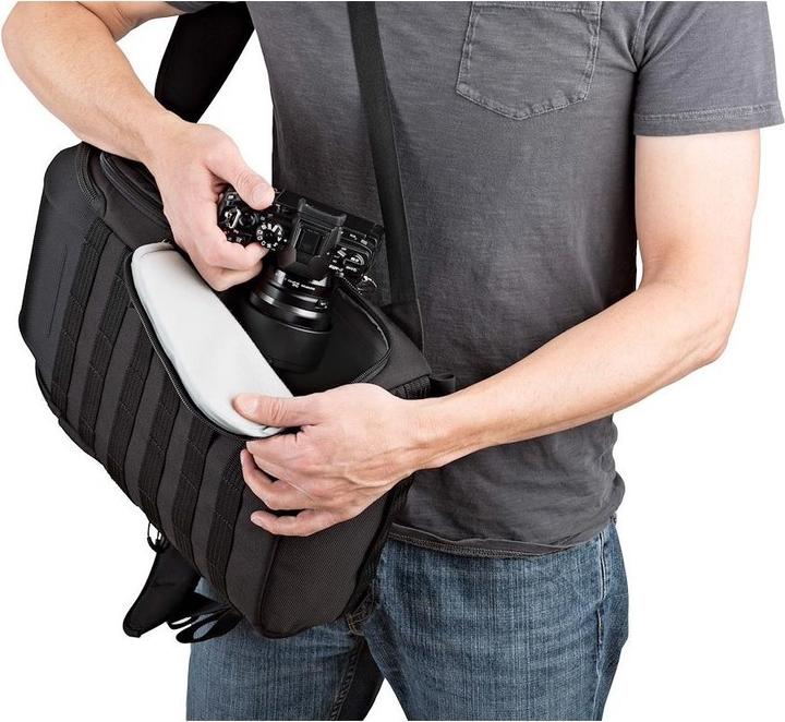 Actual product image Lowepro ProTactic BP 350 AW Green Line (Photo backpack, 16 l)