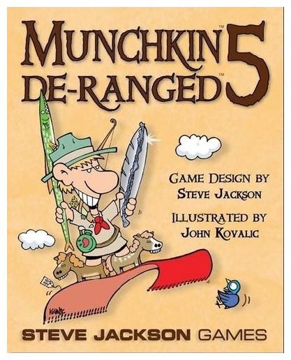 Immagine prodotto Espansione del gioco di carte Munchkin 5 DeRanged, edizione inglese, 3-6 giocatori, età 10+ SJG (Inglese)