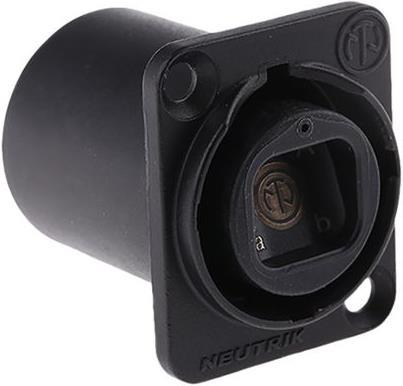 Actual product image Neutrik OpticalCON Quad Chassis Connector