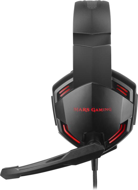 Actual product image Mars Gaming Casque Micro Gamer Mhx Pro 7.1 (Noir/Rouge) (Cable)