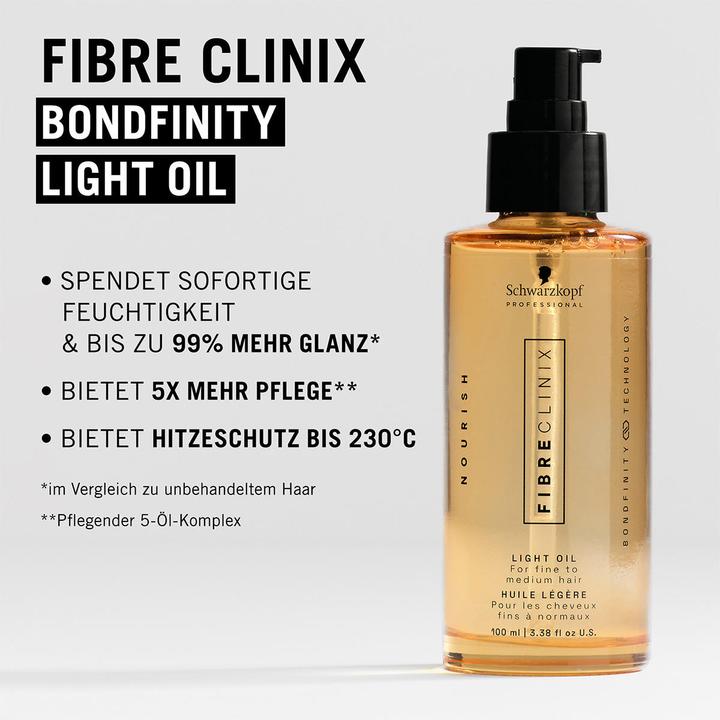 Produktbild Schwarzkopf Fibre Clinix - Light Oil (100 ml)