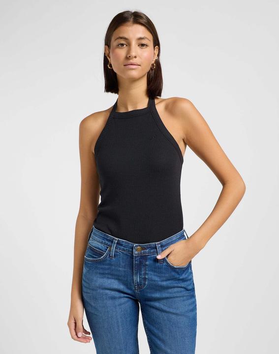 Actual product image Lee Top Open Back Halter Top (S)