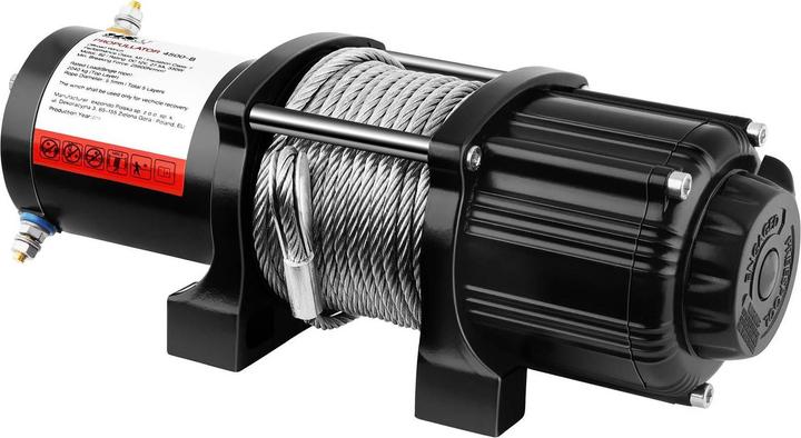 Produktbild MSW Seilwinde Elektrische 12 V Motorwinde Seilhebezug Seilzug 2.040 kg