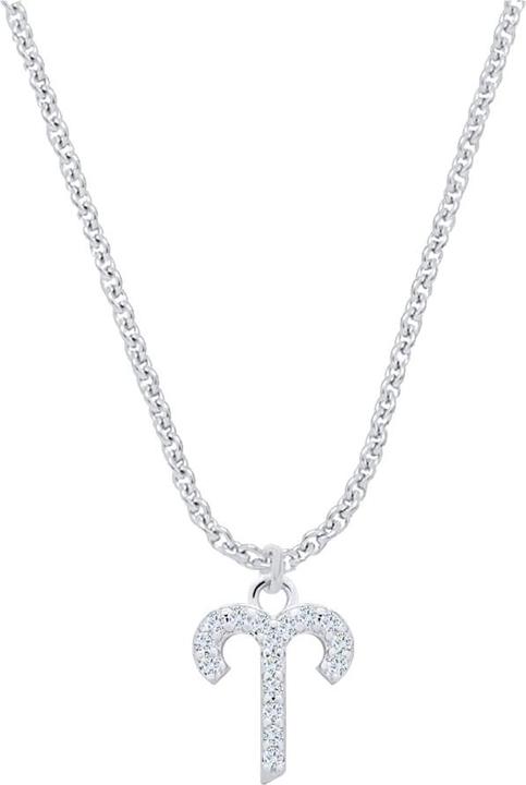 Produktbild Candy Halskette Sternzeichen Widder, 925 Sterling Silber (925 Sterling Silber, 925er Sterlingsilber, 42 - 45 cm)