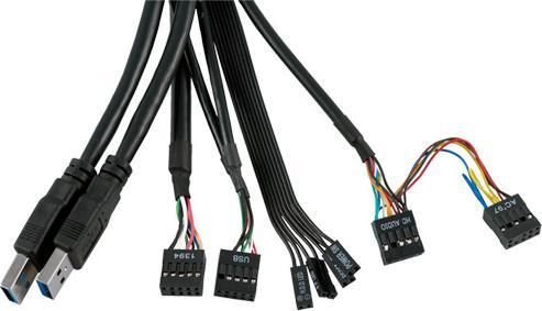 Actual product image Corsair Obsidian 800D/700D Front Panel USB 3.0 Upgrade Kit