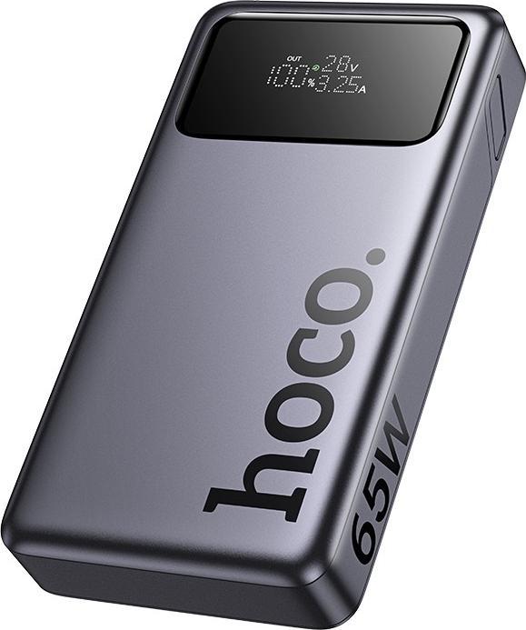 Produktbild Hoco - Q40 Leader PD65W Powerbank mit digitalem Display, 25000mAh, dunkelgrau (25000 mAh, 65 W)