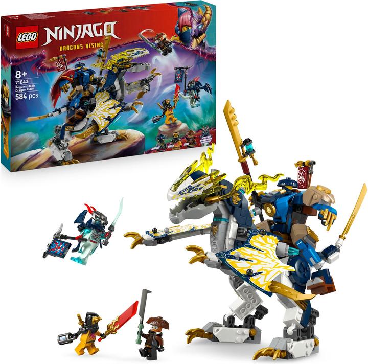 Produktbild LEGO Rogues Mech-Drachenreiter (71843, LEGO Ninjago)