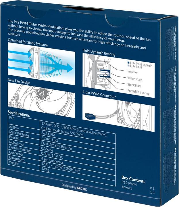 Image du produit Arctic P12 Pwm (120 mm, 1 x)