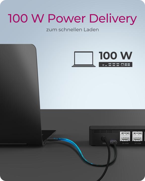 Produktbild Icy Box IB-DK2254AC (USB-C, 14 Ports)