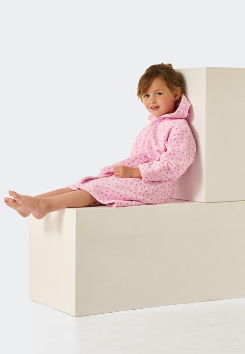 Actual product image Schiesser Kids Girls Bathrobe (104)