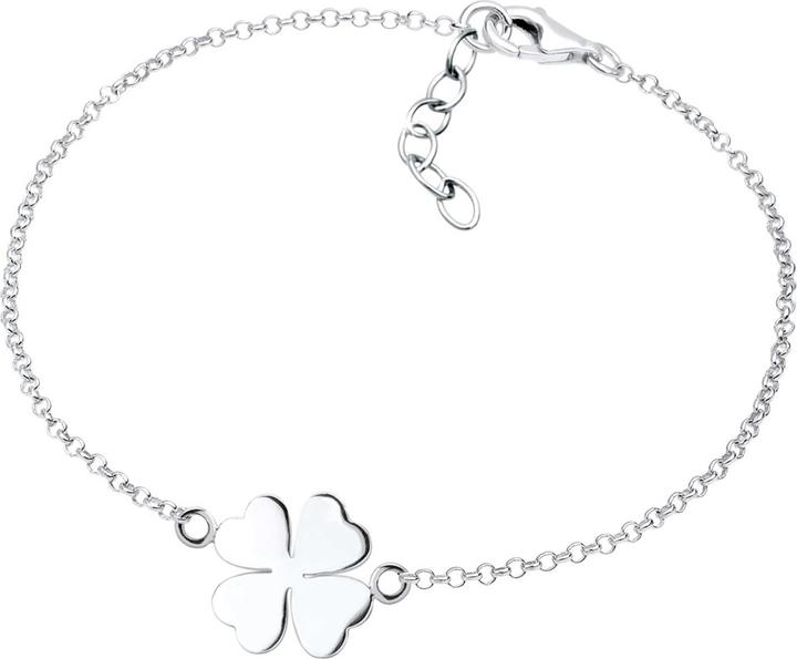 Elli Kleeblatt Glücksbringer (18 cm, Sterling Silber)